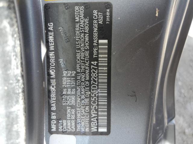 2015 BMW 640 XI WBAYP5C55FDZ28274
