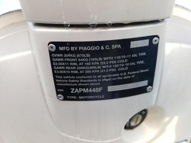 2006 VESPA LX 150 ZAPM448F065001097