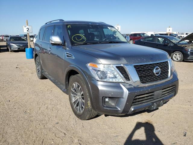Salvage cars for sale from Copart Amarillo, TX: 2019 Nissan Armada SV