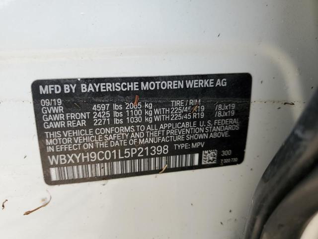 2020 BMW X2 SDRIVE2 WBXYH9C01L5P21398