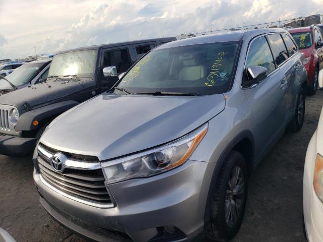 VIN 5TDZKRFH6ES032393 2014 Toyota Highlander, LE no.2