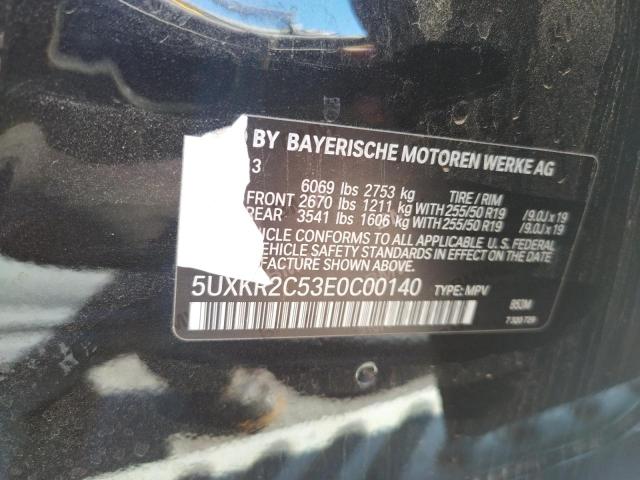 VIN 5UXKR2C53E0C00140 2014 BMW X5, Sdrive35I no.10