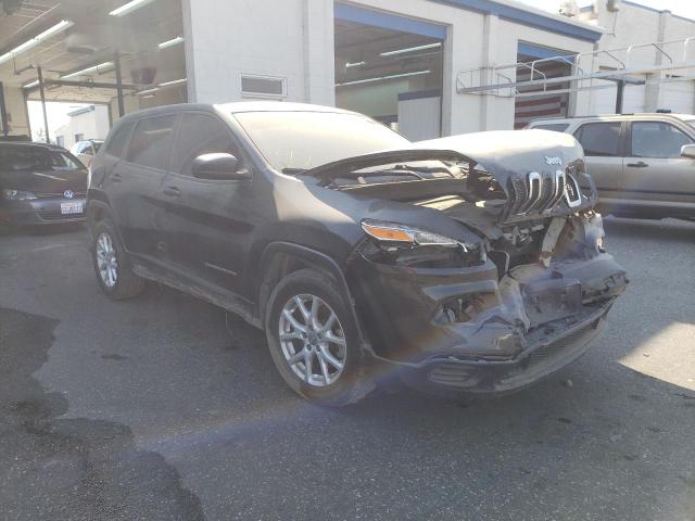 Salvage cars for sale from Copart Pasco, WA: 2015 Jeep Cherokee S