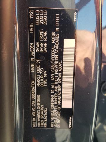 2022 VOLVO XC90 T8 RE YV4BR0CLXN1813560