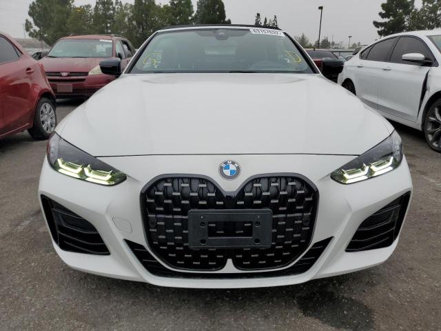 2022 BMW M440I WBA53AT06NCL04726