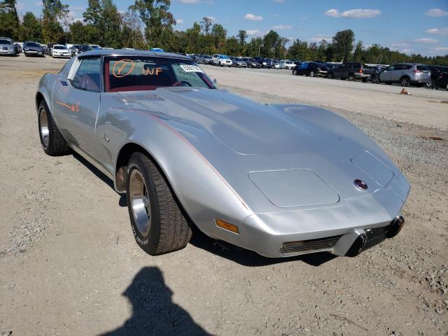 Salvage cars for sale from Copart Lumberton, NC: 1976 Chevrolet Corvette