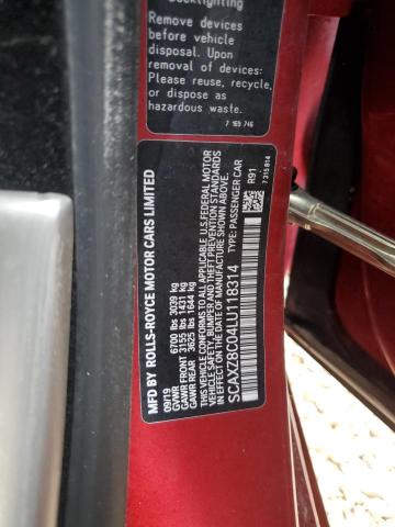 2020 ROLLS-ROYCE DAWN BASE SCAXZ8C04LU118314