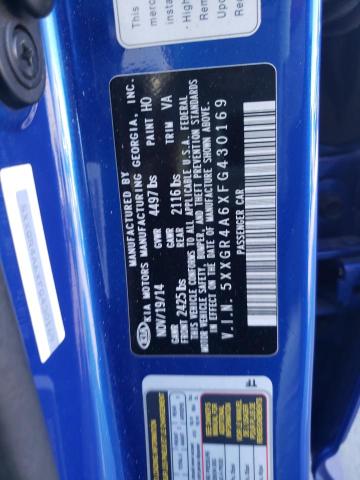 5XXGR4A6XFG430169 KIA OPTIMA SX