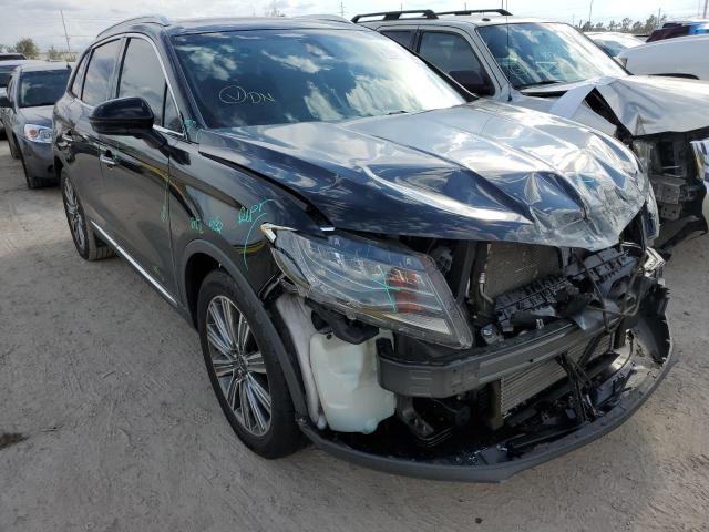 Lincoln MKX salvage cars for sale: 2016 Lincoln MKX Black