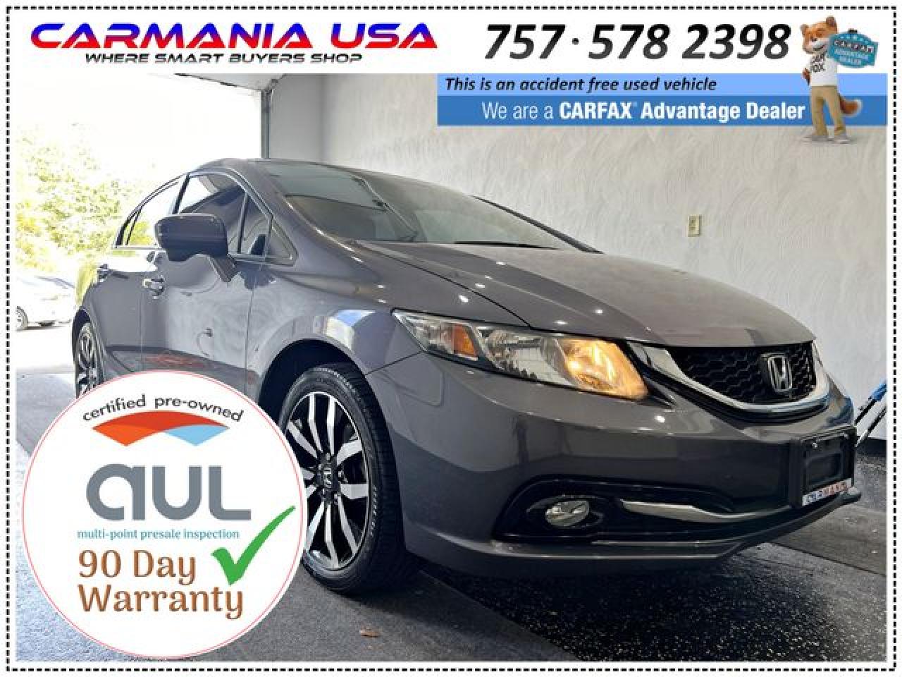 2015 Honda Civic Exl VIN: 2HGFB2F95FH508122 Lot: 63938362