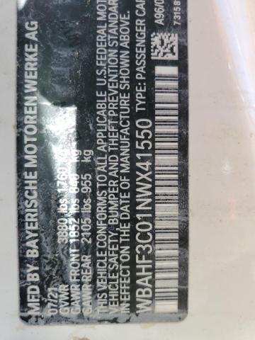 2022 BMW Z4 SDRIVE3 - WBAHF3C01NWX41550