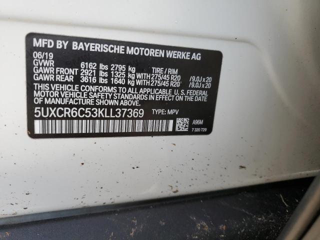 5UXCR6C53KLL37369 BMW X5