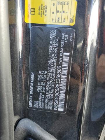WBSKG9C58BE368506 BMW M3
