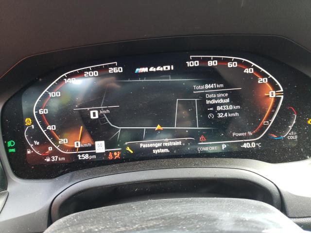 2022 BMW M440XI GRA WBA13AW06NFM34255