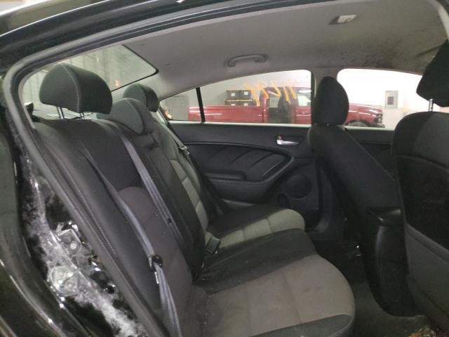 VIN: 3KPFL4A79JE282328 Auction: COPART Lot: 63726982 Location: NC - MOCKSVILLE 3KPFL4A79JE282328 KIA FORTE 2018 BLACK Photo 6