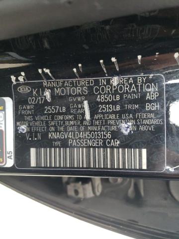 2017 KIA OPTIMA PLU KNAGV4LD4H5013156