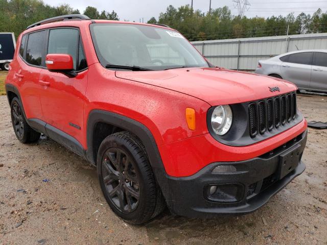 Salvage cars for sale from Copart Charles City, VA: 2018 Jeep Renegade L