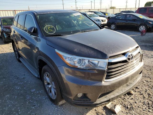 Salvage cars for sale from Copart Haslet, TX: 2016 Toyota Highlander
