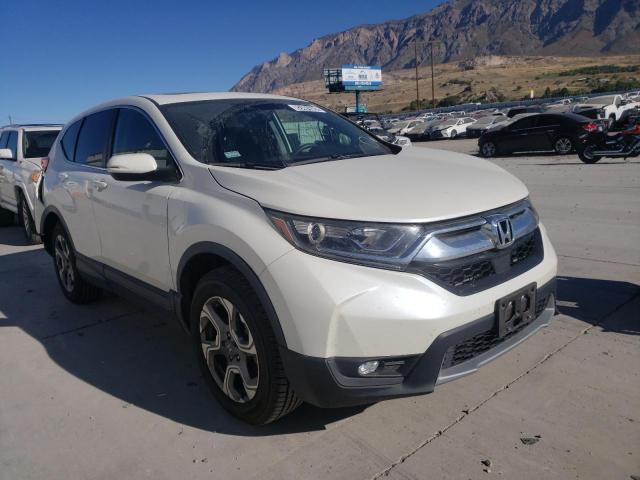 Salvage cars for sale from Copart Farr West, UT: 2017 Honda CR-V EX