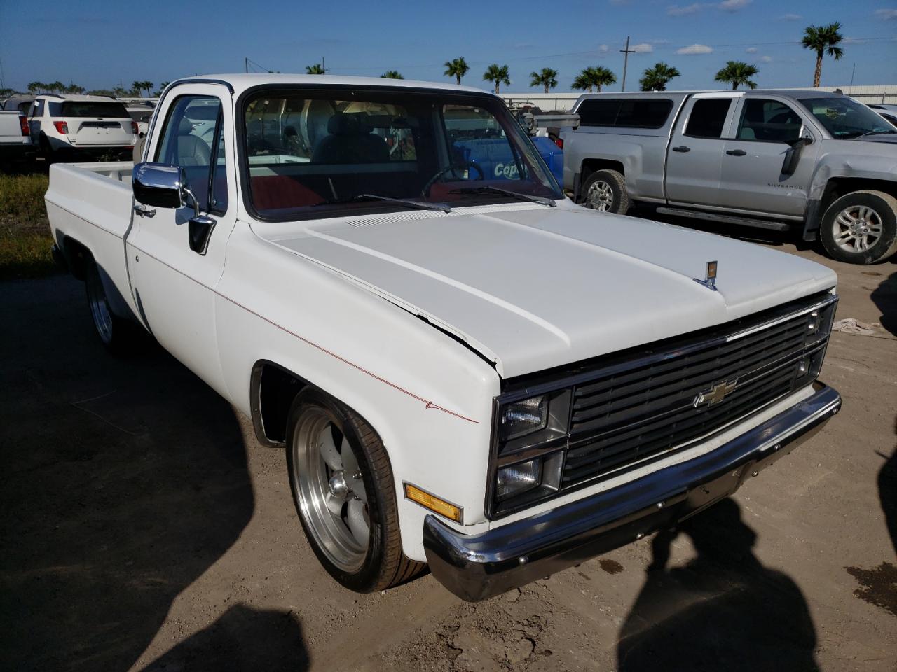 1984 Chevrolet C10 VIN: 1GCDC14H3EF388327 Lot: 63539072