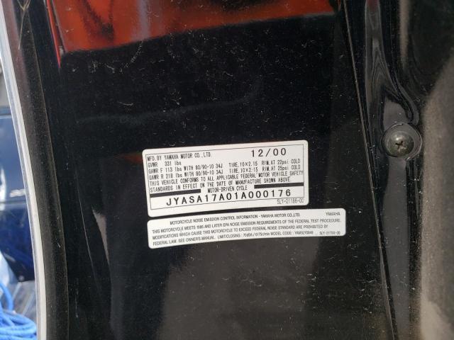 2001 YAMAHA YJ50 JYASA17A01A000176