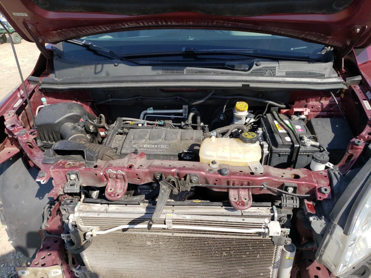 2016 Chevrolet Trax Ls VIN: 3GNCJKSB4GL139797 Lot: 62279832