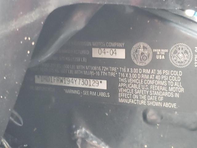 2004 HARLEY-DAVIDSON FLHRCI - 1HD1FRW194Y730129