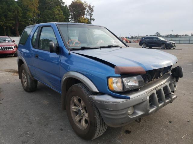 Salvage cars for sale from Copart Dunn, NC: 2002 Isuzu Rodeo Sport
