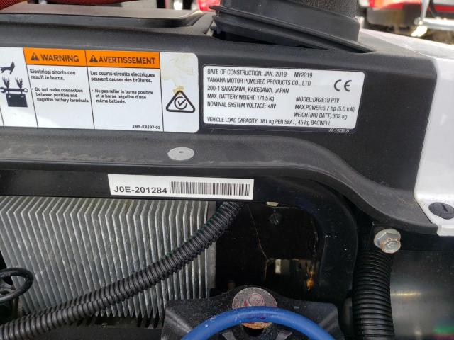 2019 YAMAHA GOLF CART DR2ES1GMAP