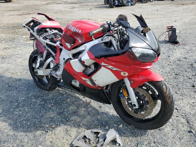 Salvage cars for sale from Copart Baltimore, MD: 2002 Yamaha YZFR6 L