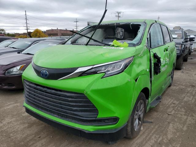 2021 TOYOTA SIENNA LE 5TDKRKEC1MS055928  82190373