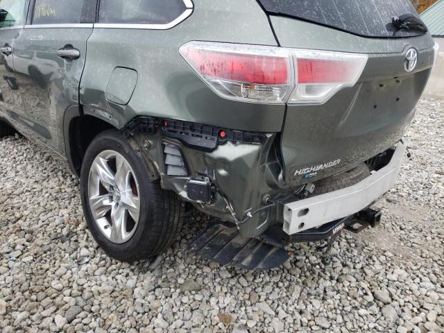 VIN 5TDDKRFH6ES070541 2014 Toyota Highlander, Limited no.9