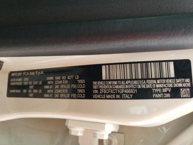 2016 FIAT 500X TREKK ZFBCFXCT1GP496831