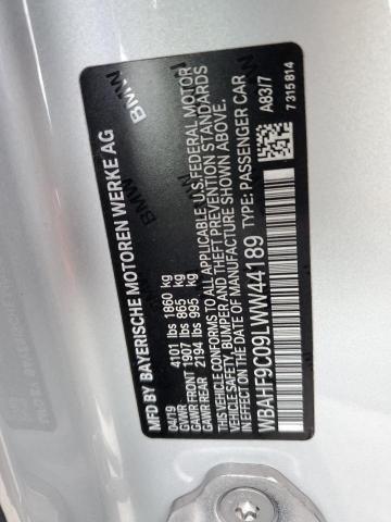 2020 BMW Z4 M40I WBAHF9C09LWW44189