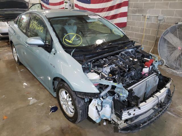 Salvage cars for sale from Copart Columbia, MO: 2017 Toyota Prius