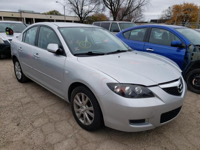 Salvage cars for sale from Copart Wheeling, IL: 2008 Mazda 3 I