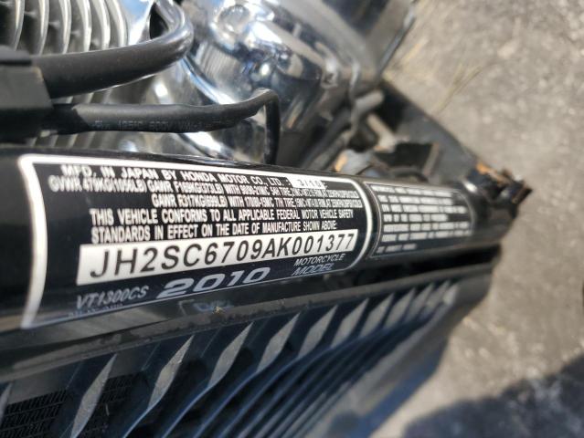 2010 HONDA VT1300 CS JH2SC6709AK001377