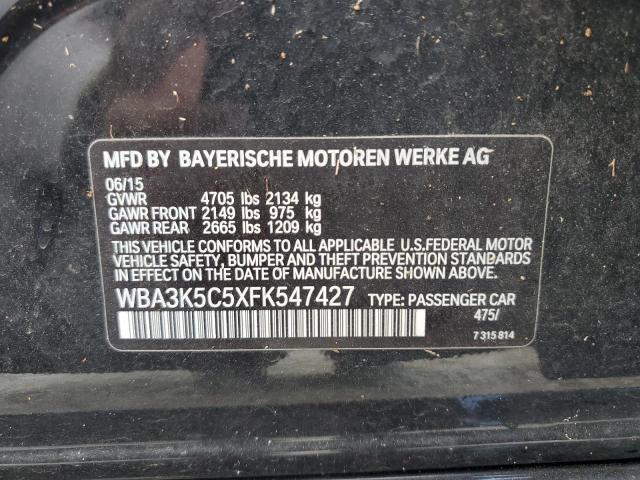 2015 BMW 328 D XDRI - WBA3K5C5XFK547427