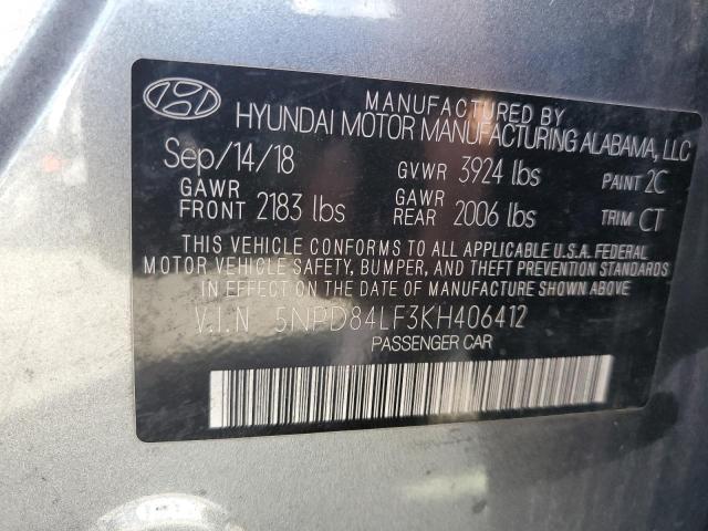 5NPD84LF3KH406412 Hyundai Elantra SE 10