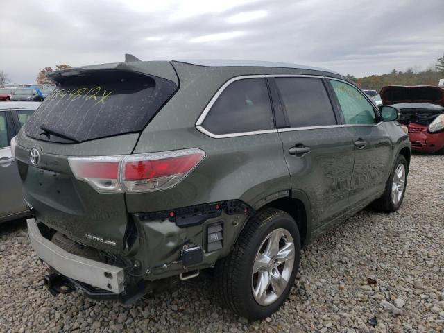 VIN 5TDDKRFH6ES070541 2014 Toyota Highlander, Limited no.4