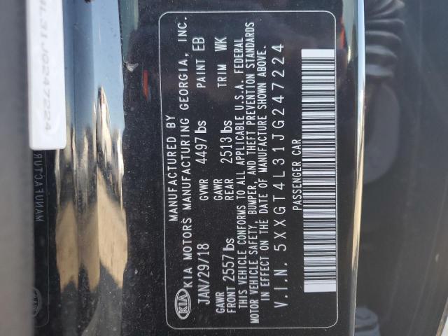 5XXGT4L31JG247224 KIA Optima Lx