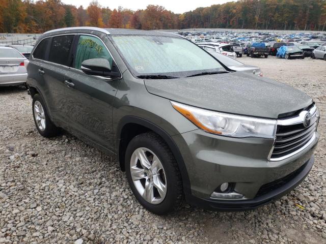 VIN 5TDDKRFH6ES070541 2014 Toyota Highlander, Limited no.1