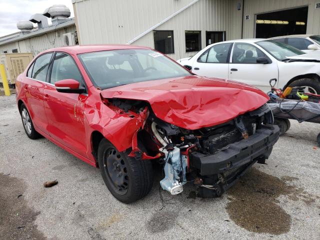 Salvage cars for sale from Copart Dyer, IN: 2013 Volkswagen Jetta SE