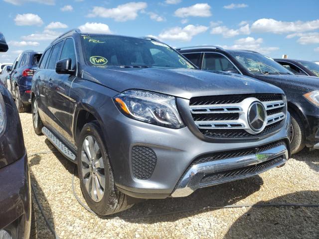 2019 Mercedes-benz Gls 450 4matic Серый vin: 4JGDF6EE3KB235566