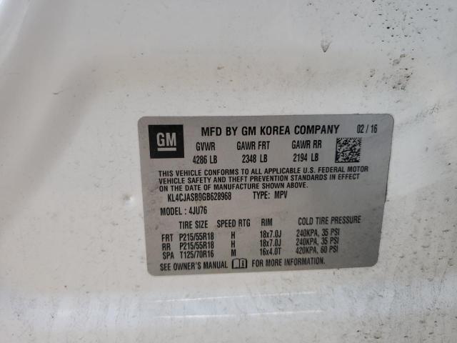 2016 BUICK ENCORE - KL4CJASB9GB628968