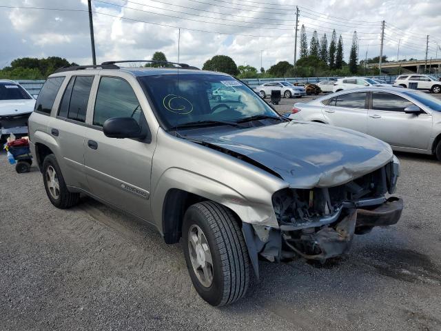 Chevrolet Trailblazer salvage cars for sale: 2003 Chevrolet Trailblazer