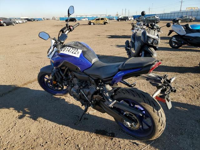 2022 YAMAHA MT07 JYARM32E0NA003631