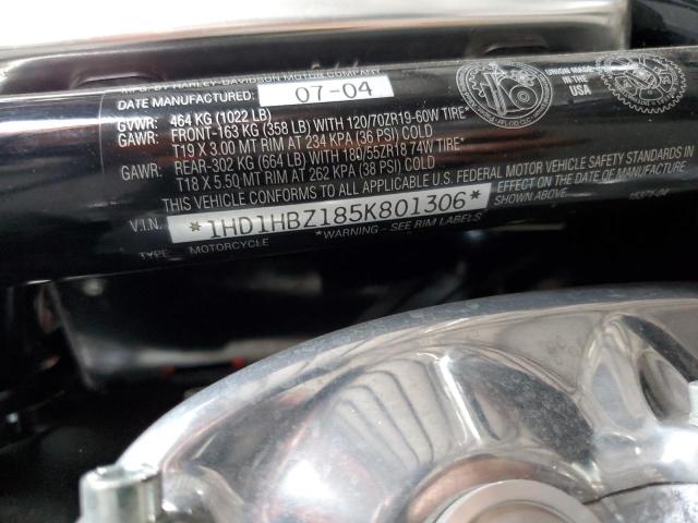 2005 HARLEY-DAVIDSON VRSCB 1HD1HBZ185K801306