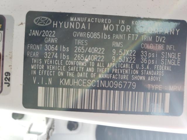 2022 GENESIS GV80 BASE KMUHCESC1NU096779