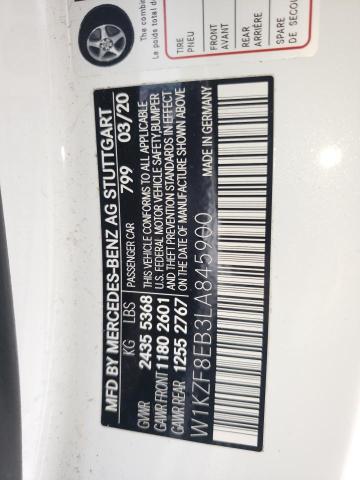 2020 MERCEDES-BENZ E 350 4MAT - W1KZF8EB3LA845900